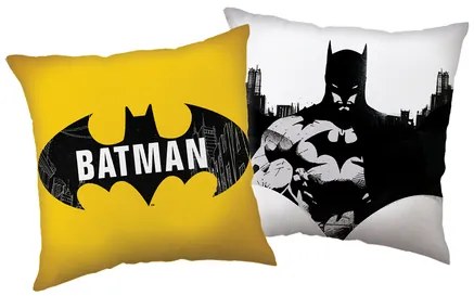 Jerry Fabrics Dekoratívny vankúšik 40x40 cm - Batman "The Emblem"