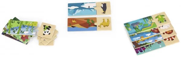 Drevené puzzle Viga 44675 môj domov