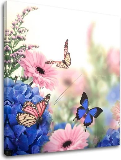 Obraz na stenu RUŽOVÉ KVETY_153-12