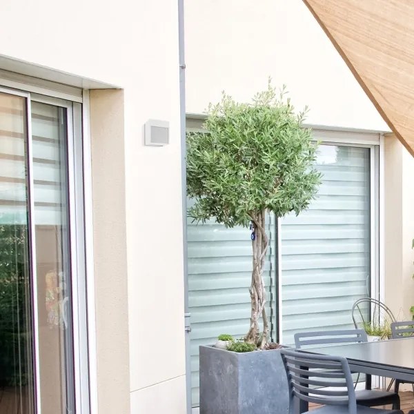 Rabalux 7477 - LED Vonkajšie nástenné svietidlo BALIMO LED/12W/230V biela IP54