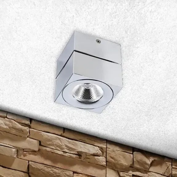 LED bodové svetlo Diado chróm