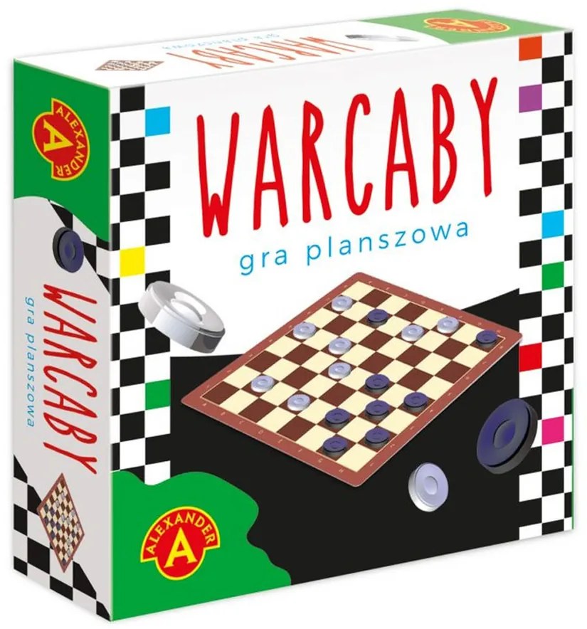 Spoločenská hra Dáma ALEXANDER