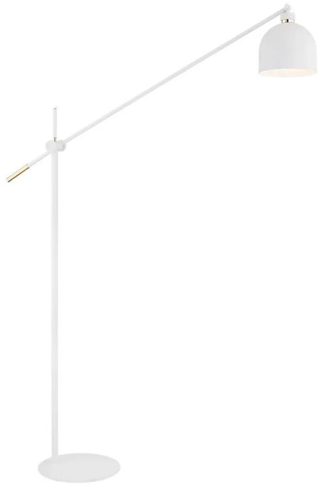 Argon 4734 - Stojacia lampa DETROIT 1xE27/15W/230V biela