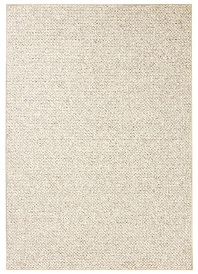 Krémovobiely koberec 60x90 cm Wolly – BT Carpet