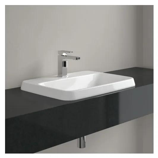 Villeroy & Boch Villeroy Boch Architectura - Zápustné umývadlo, 600x450x170 mm, bez prepadu, alpská biela 5A676101