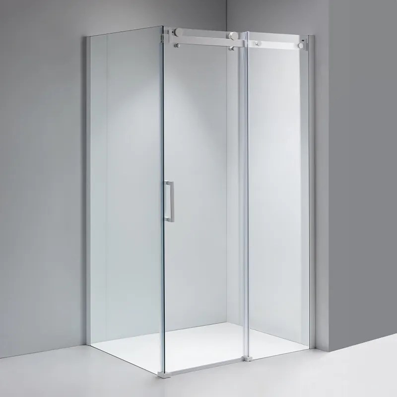 BPS-koupelny Obdĺžnikový sprchovací kút HYD-OK203C 120x80 biela/transparent - bez vaničky