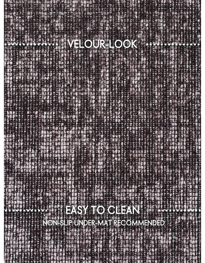 Hnedý koberec 80x150 cm Prisma – Elle Decoration