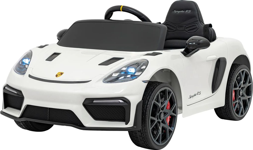 Ramiz Detské autíčko Porsche Spyder RS 718, biele športové