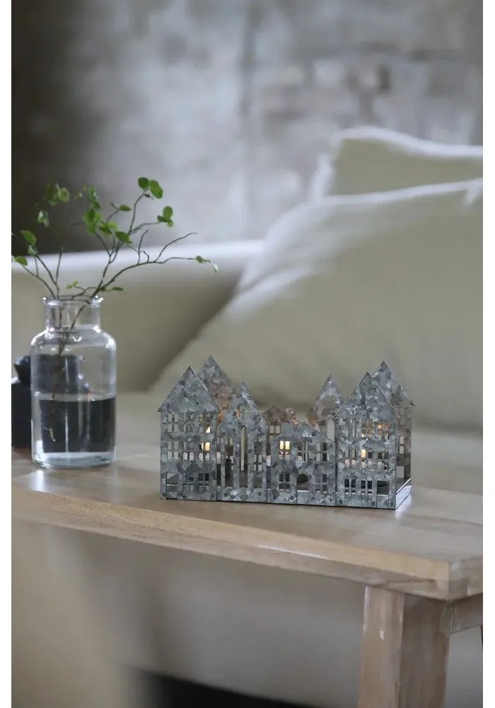 Sivá svetelná dekorácia York – Markslöjd