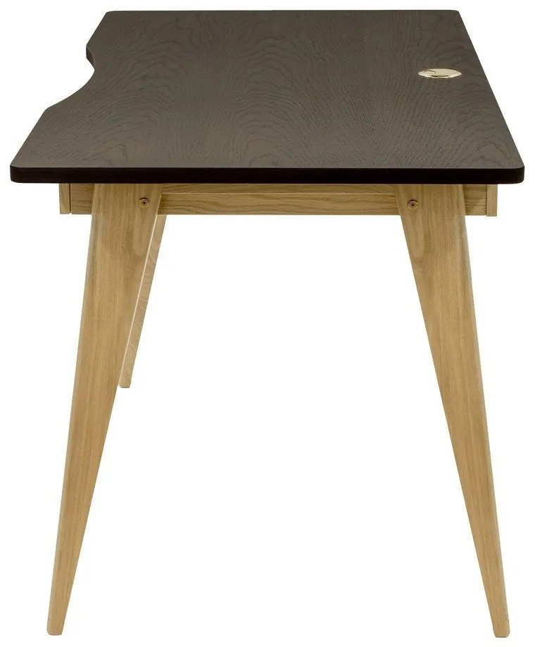 Pracovný stôl v dekore duba 70x140 cm Nice – Woodman