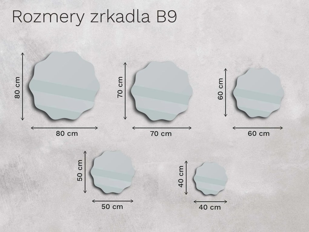 Zrkadlo Base B9