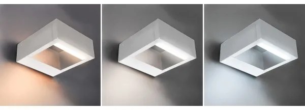 Brilagi - LED Vonkajšie nástenné svietidlo RAGUSA LED/7W/230V biela IP54