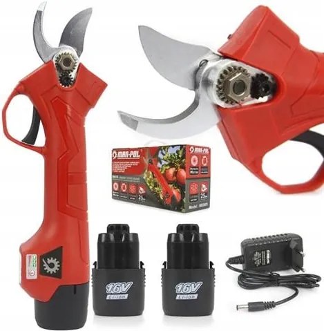 Záhradné Akumulátorové Nožnice Kovadlový 25 mm