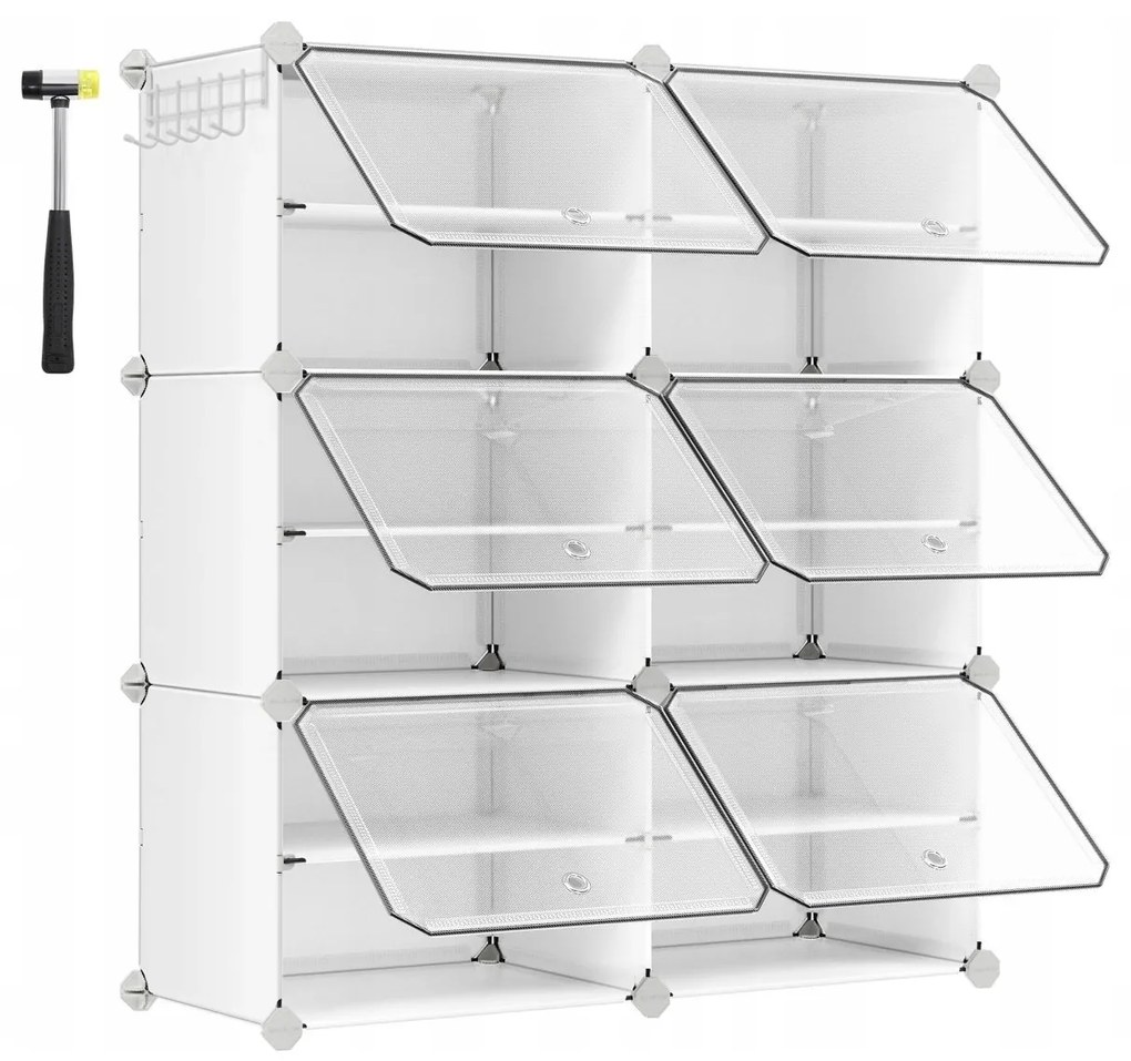 Modulárny botník Lux číry