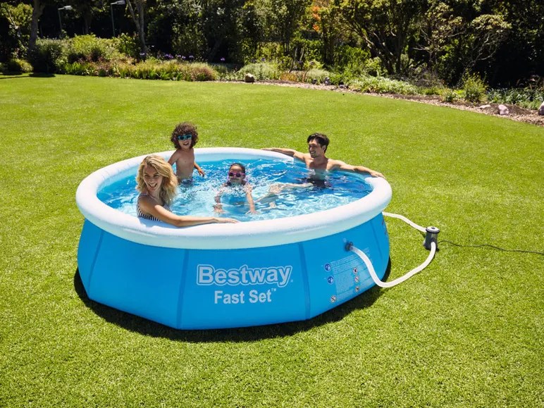 Bazén Bestway®  Fast Set, 305 x 76 cm, s filtračným systémom  (100349244)