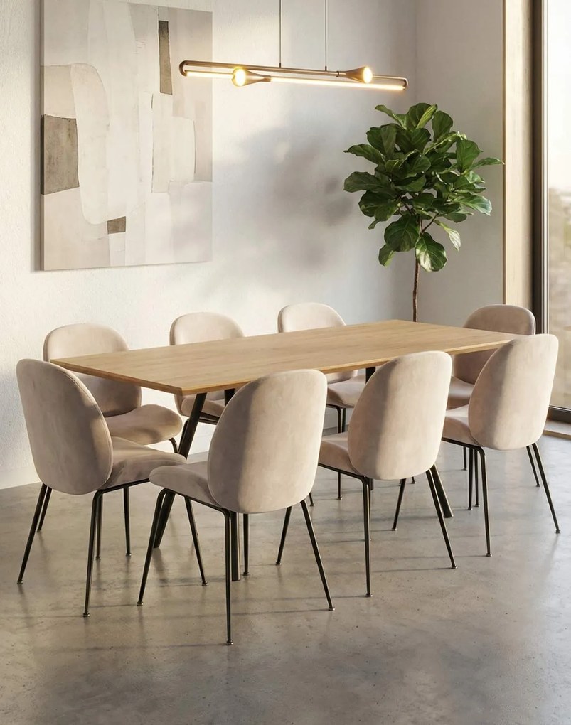 Stoličky24.sk - Stolička Dori Black béžová