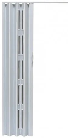 Skladacie dvere 005S biely dub matný 80 cm