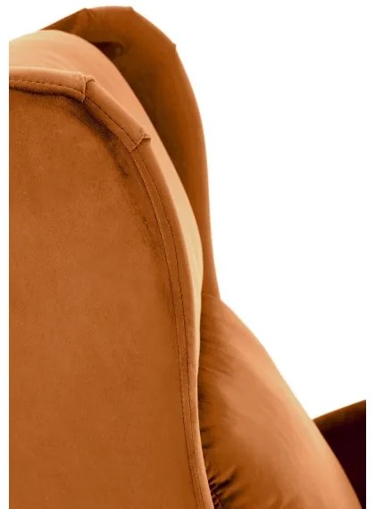 Polohovacie kreslo RELAXA hnedé