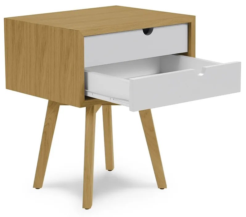 Nočný stolík Elm 42 × 35 × 43 cm MAZZINI SOFAS