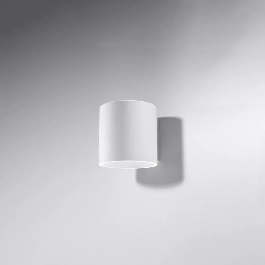 Sollux Lighting Nástenné svietidlo ORBIS 1 biele