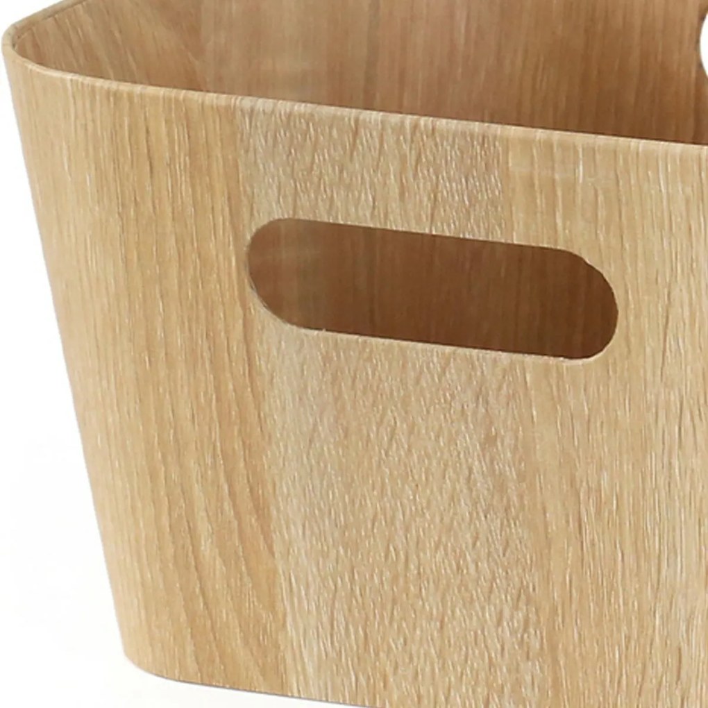 Kitchisimo Set 2 úložných košíkov 27 × 27 × 16 cm, prírodná, M