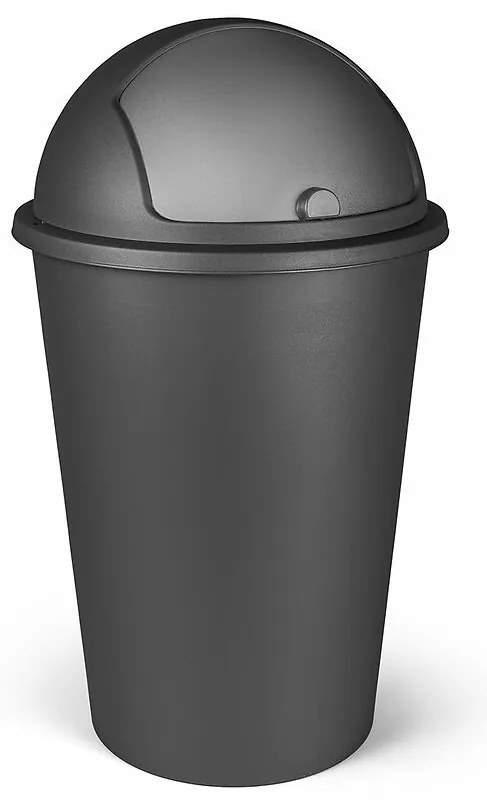 Vedro na odpad s vekom Push Can 50 l ø40 x h 68 cm mix