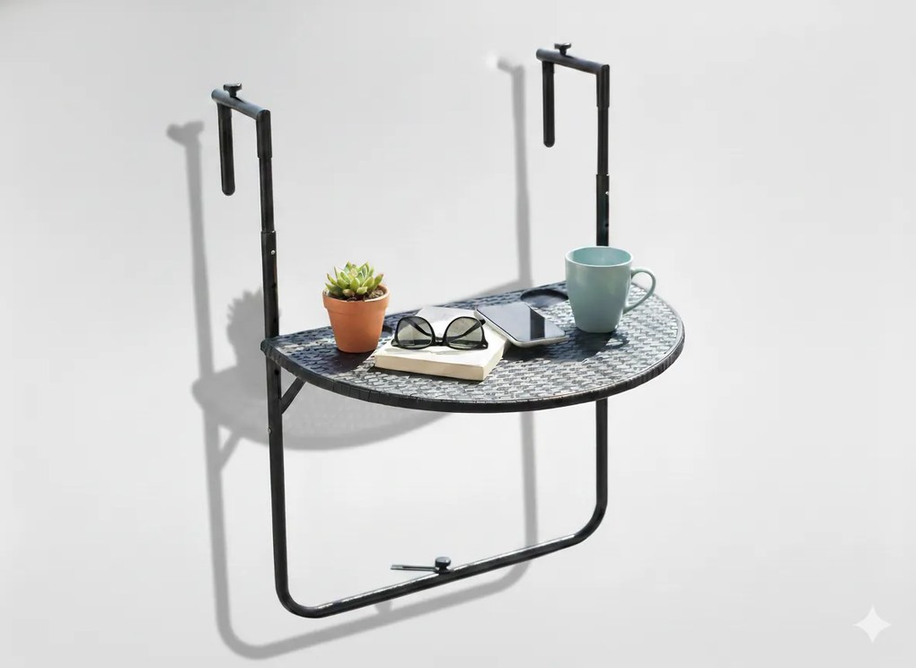 ZÁVESNÝ SKLADACÍ BALKÓNOVÝ STÔL