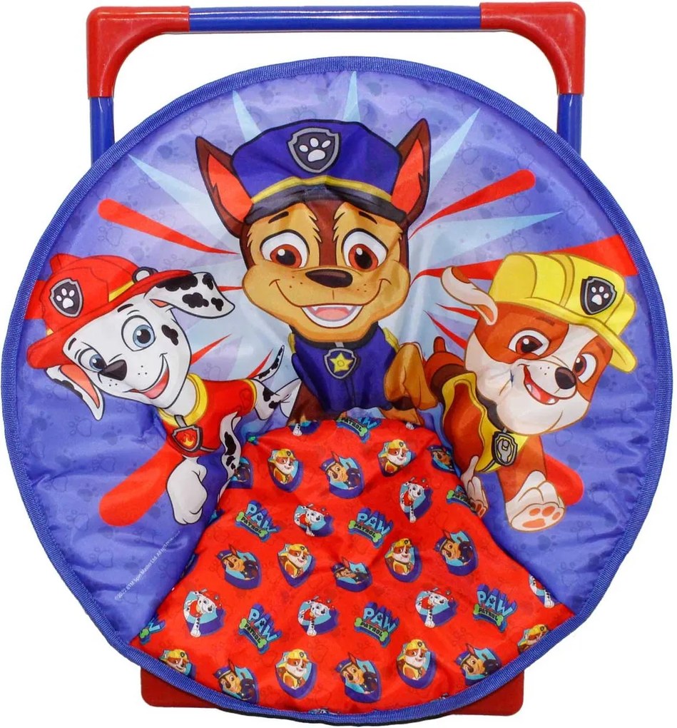 Detské skladacie kreslo PAW PATROL, modré
