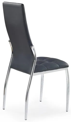 Jedálna stolička WARMIS 1 ks čierna