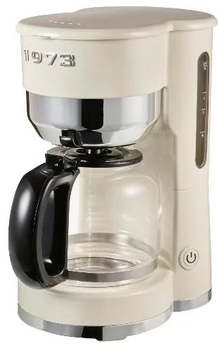 Silvercrest®  Kávovar Chrom Retro 1973 Skmr 1000 A1/Sokmr 1000 A1, krémový  (100393097)