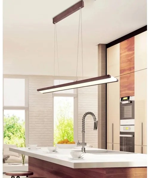 LED Luster na lanku COCONUT LED/28W/230V