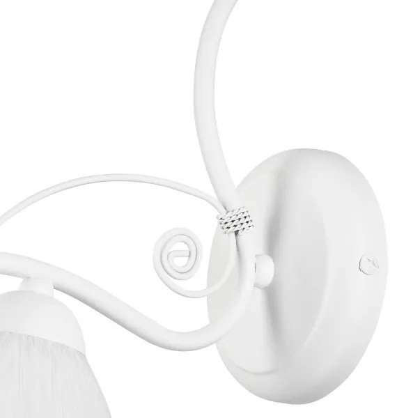 Nástenná lampa RETRO II 1xE27/60W/230V biela