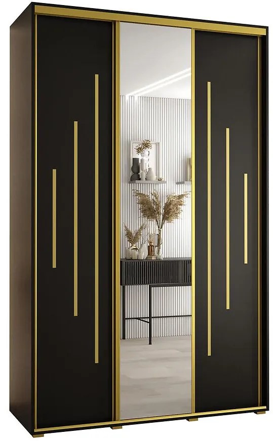 Skriňa 45 Canaris 13 180 čierna/gold