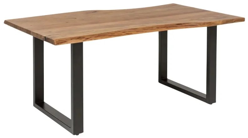 furniture-nabytek.cz - Jídelní stůl Bullwer akácie černá 140x90 cm