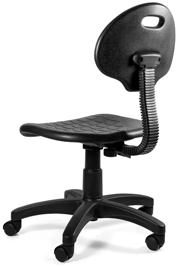 UNIQUE Pracovná stolička Gorion, čierna