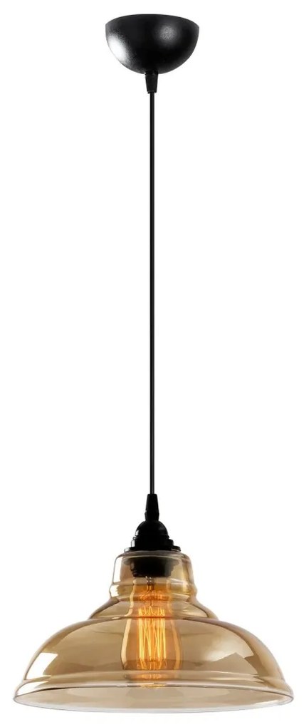 Závesné svietidlo Dilberay VI čierne
