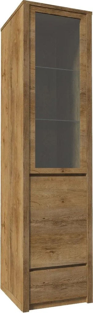 Vitrína Montana W1D, lefkas ciemny