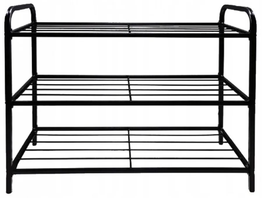 Polica do kuchyne a kúpeľne, čierna
