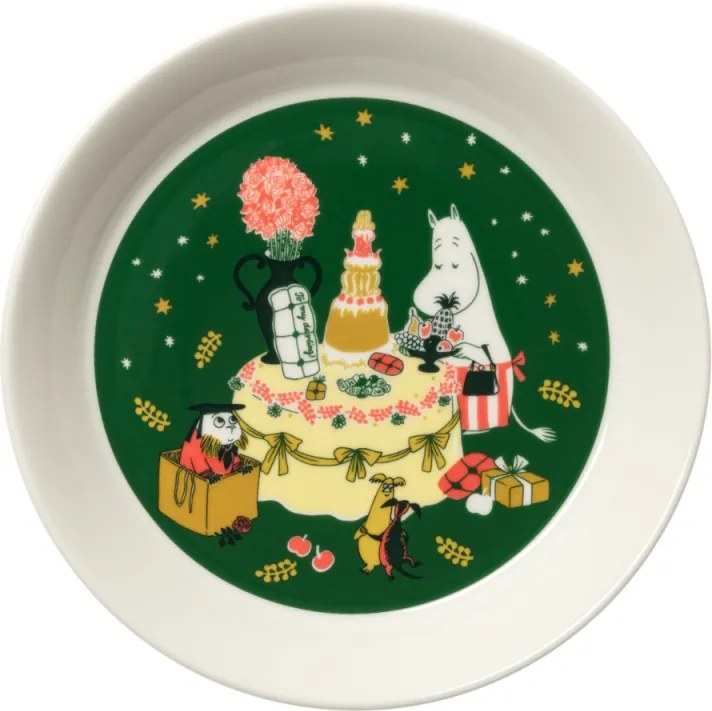 Tanier Moomin Gift of Love 19cm, zelený
