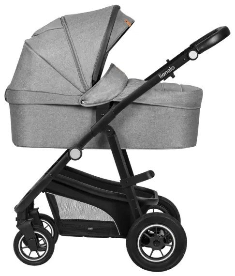 Lionelo - Kombinovaný kočík 3v1 BIANKA Grey Stone