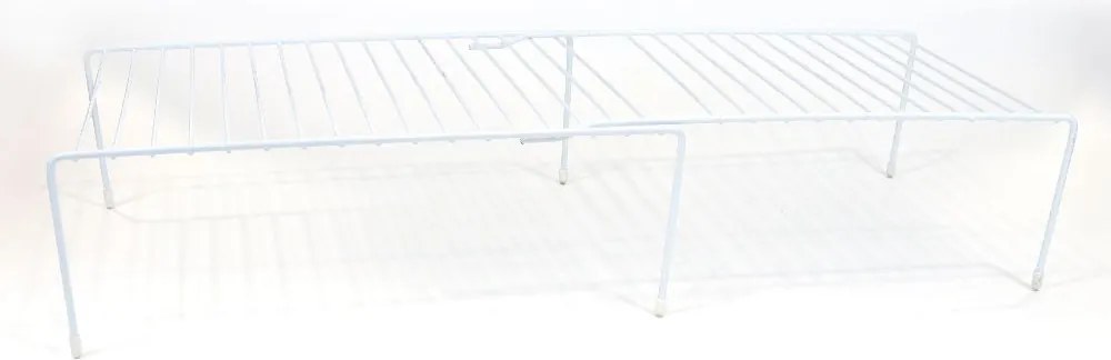 CONFORTIME Prídavná polica, rozťahovacia, výsuvná, biela, 38-68cm x 26 EXTENSIBLE2
