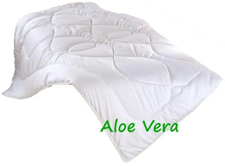 Brotex Paplón zimný 140x200cm 1300g + vankúš 70x90cm Aloe Vera