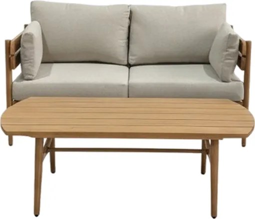 CH Hliníkový záhradný nábytok Podgorica - hnedá