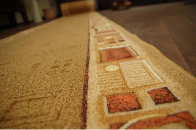 Protišmykový behúň JENA béž