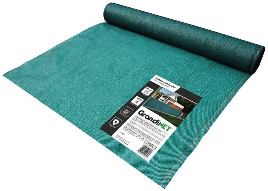 Grandinet Tieniaca sieť zelená 1,5x50m 90% tieňa
