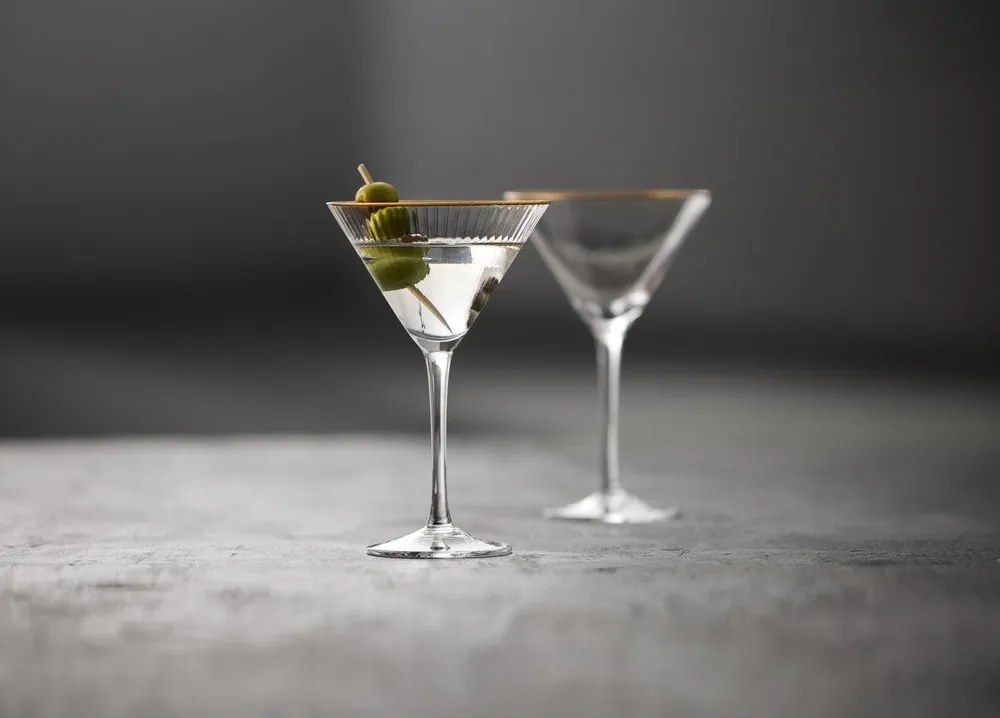 Poháre v súprave 4 ks na koktail 250 ml Palermo – Lyngby Glas