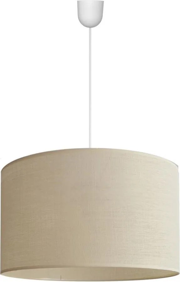 Luster na lanku ALBA 1xE27/15W/230V pr. 45 cm béžová