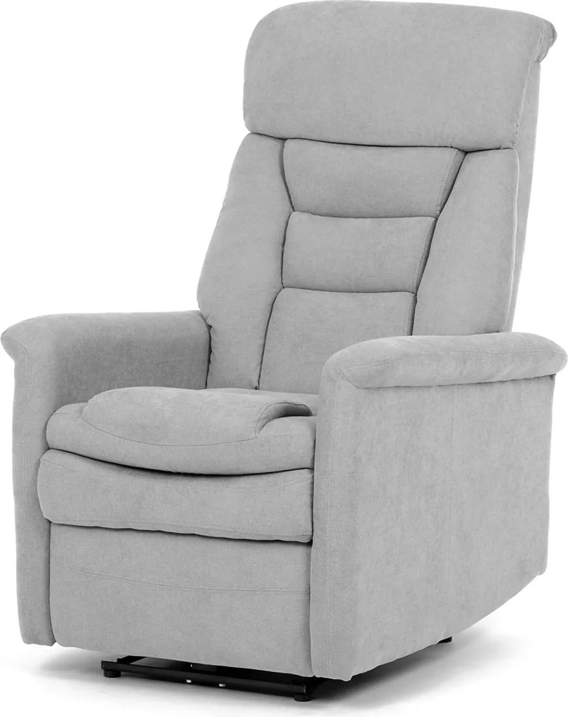 Kreslo s elektrickým ovládaním + USB konektorom, HARMO GREY