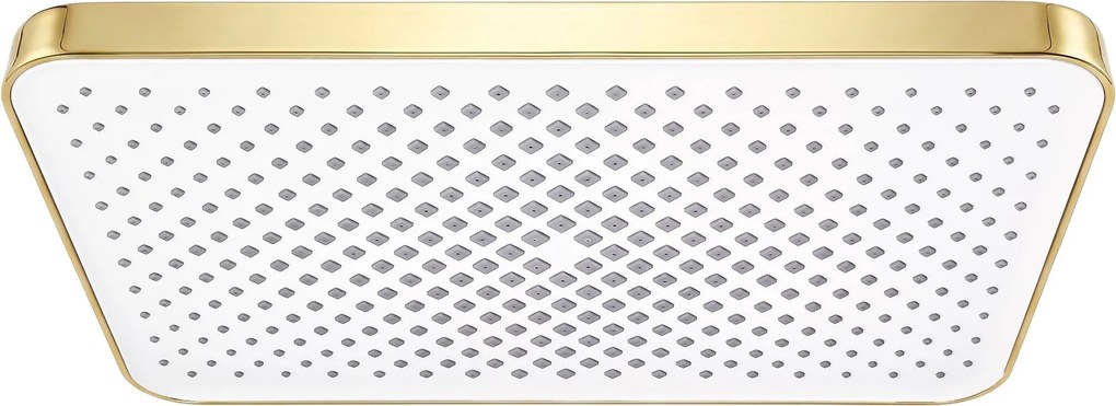 Rea Rea, obdĺžniková dažďová sprcha 380x210 mm, JS-032, zlatá lesklá, REA-P0395