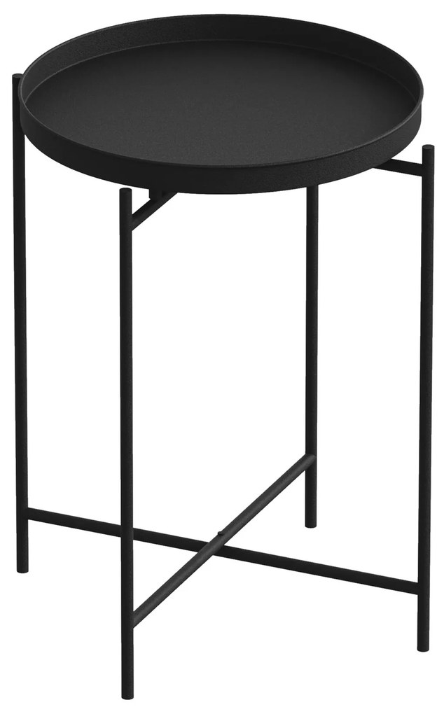 Odkladací stolík Shb-007-B čierny